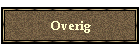 Overig