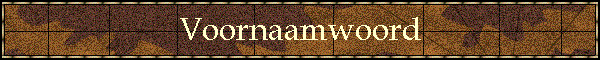 Voornaamwoord