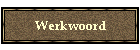Werkwoord