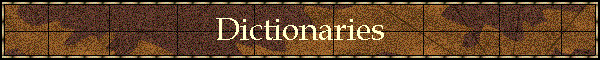 Dictionaries