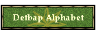 Detbap Alphabet